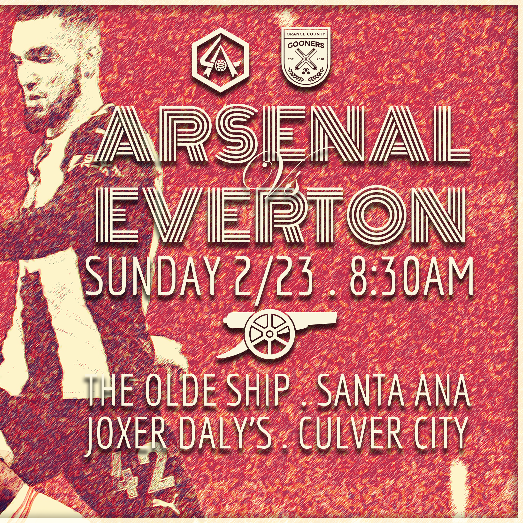 Arsenal V Everton ( Premier League )