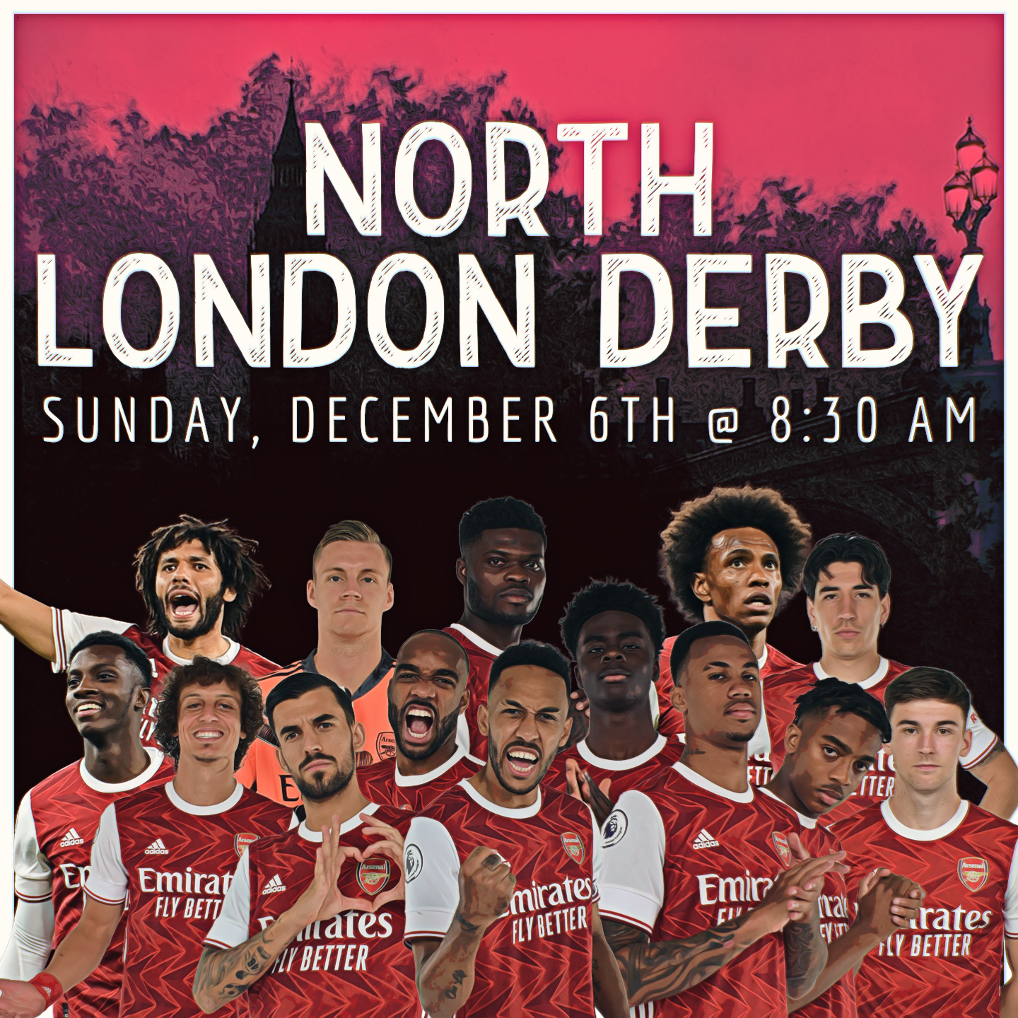 Tottenham v Arsenal( Premier League )