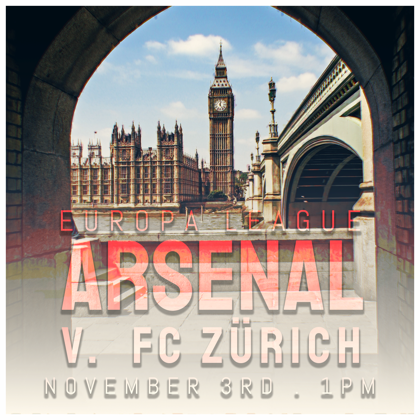 Arsenal V FC Zürich ( Europa League )