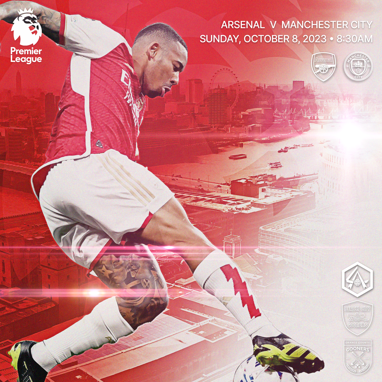 Arsenal V Manchester City