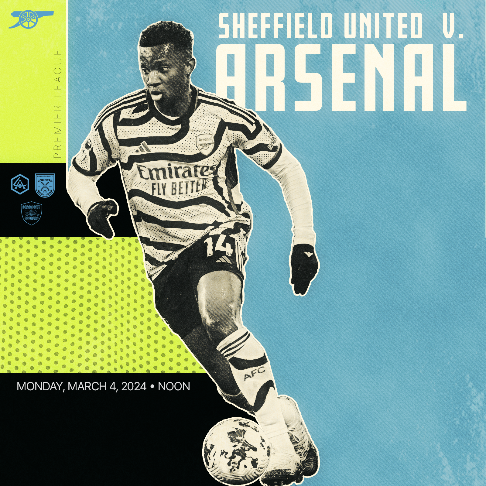 Arsenal V Sheffield United F.C