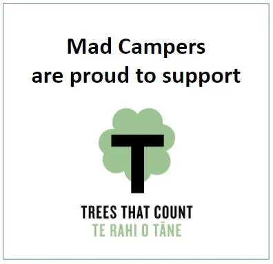 Thanks to these legends, another 69 Native trees have been donated to @treesthatcount !! 

We&rsquo;re feeling the love here at Mad Campers, so to do our bit we&rsquo;ve donated another 31 native trees &ndash; meaning there will be 100 more trees in 