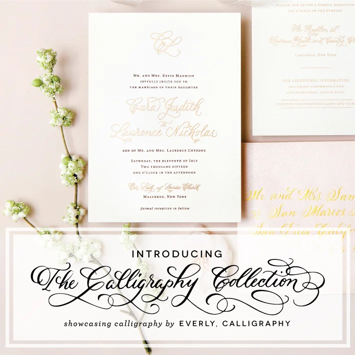 Introducing The Calligraphy Collection + A Limited Time Offer