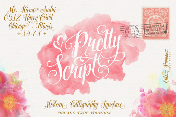 Font Friday: Pretty Script