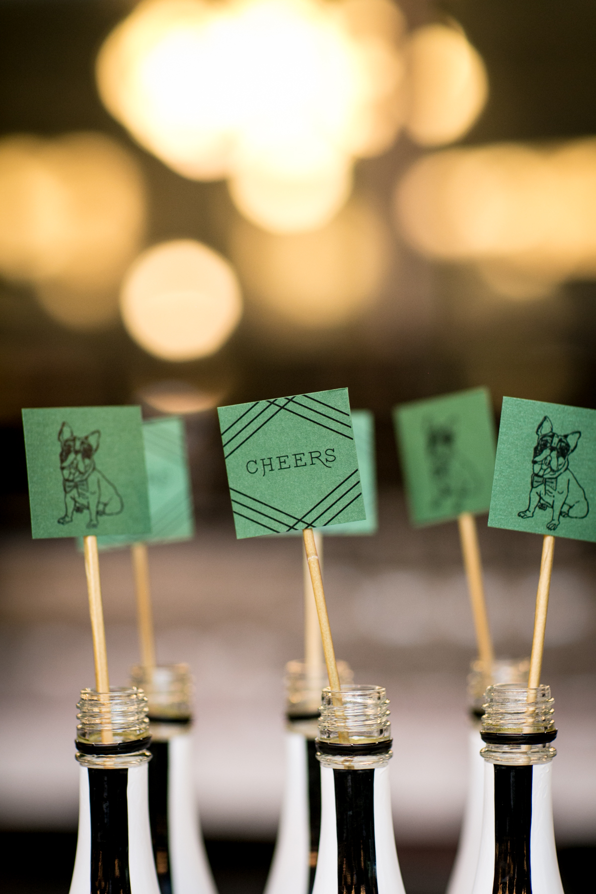 Black, Green, and Gold New Year Engagement Inspiration