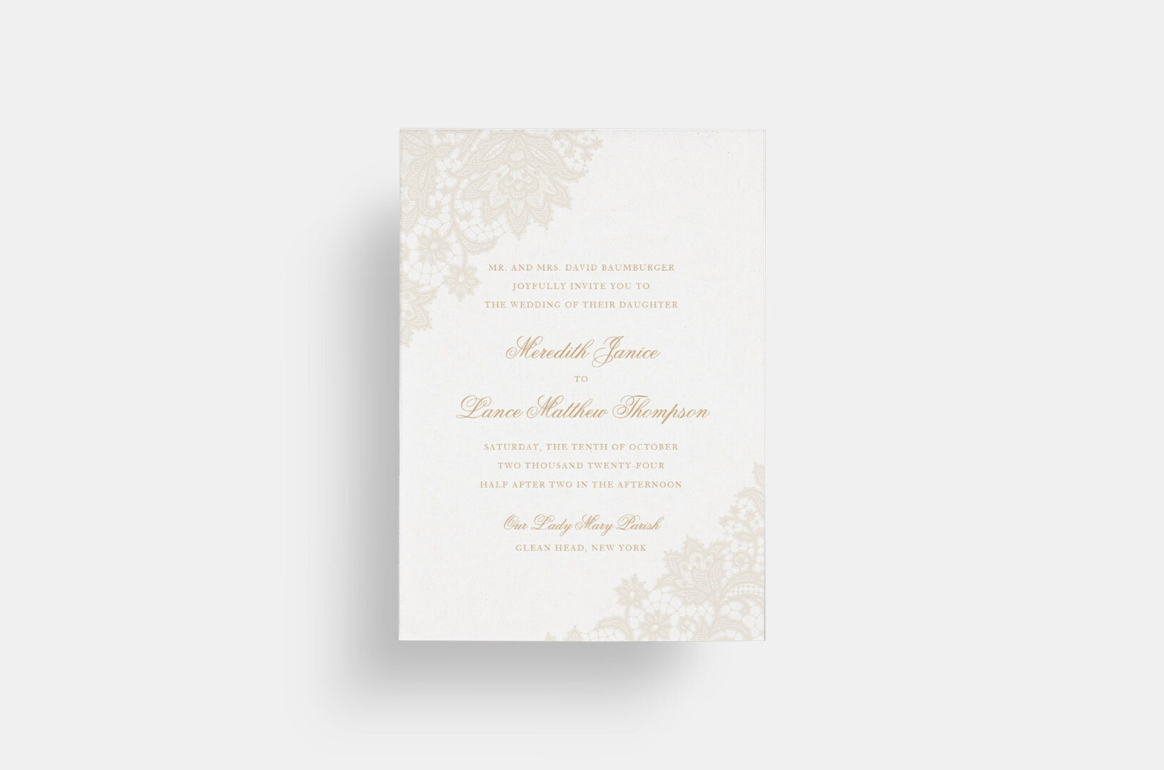 Delicate Lace Suite Sincerely Jackie Long Island Wedding Invitations 4.jpg