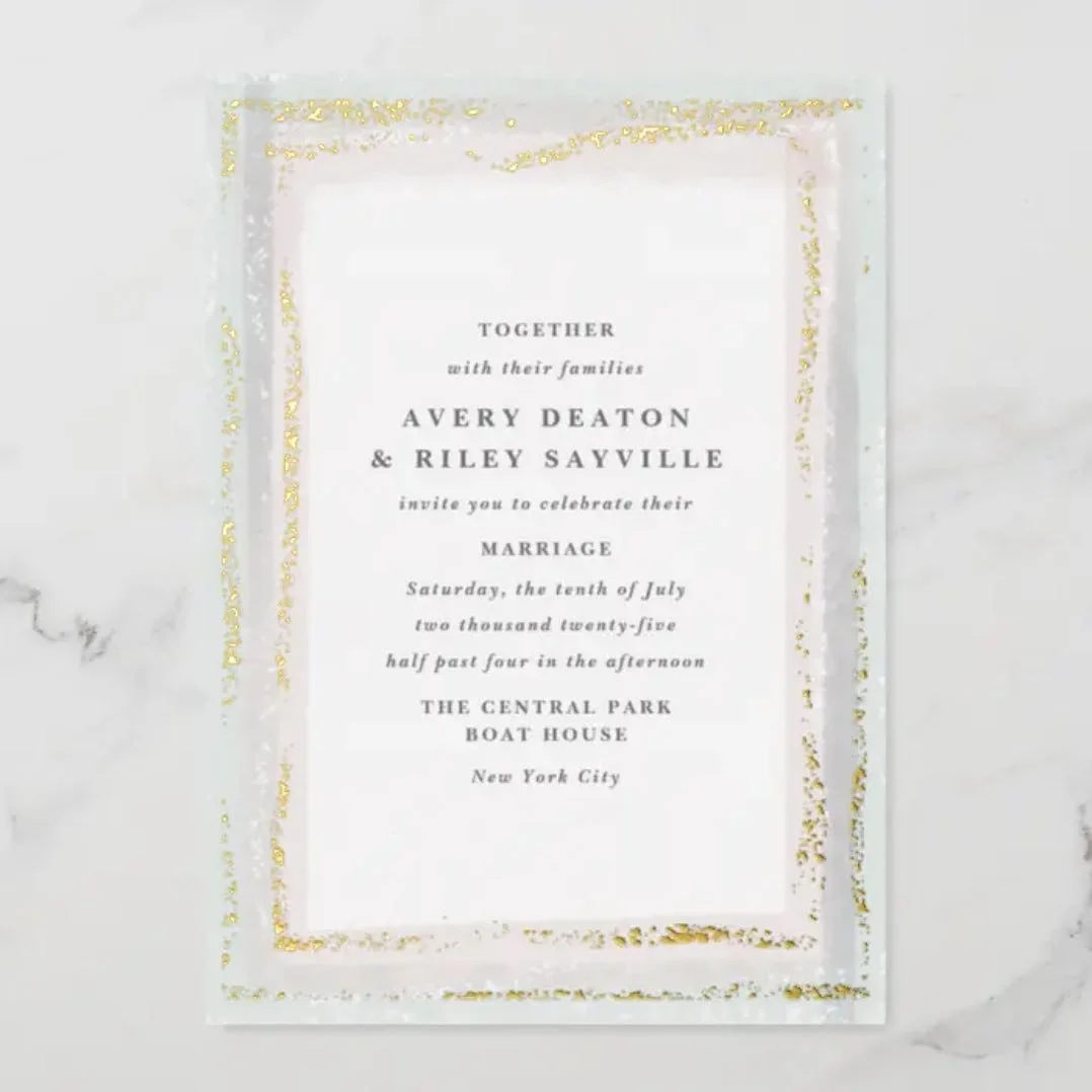 50% OFF 🎉 All of my SJ wedding invitations and save the date designs are FIFTY PERCENT OFF on Zazzle right now. That. Is. Bonkers! And it&rsquo;s why I love having designs available through Zazzle - their sales are phenomenal, and make ✨ real ✨ foil