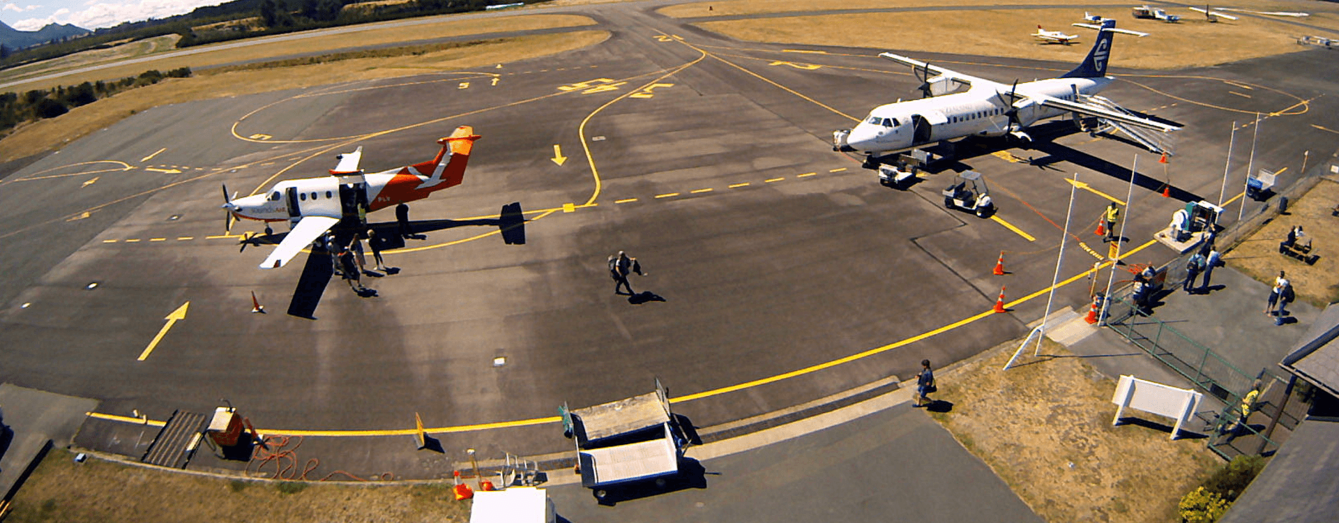 Taupō Airport runway