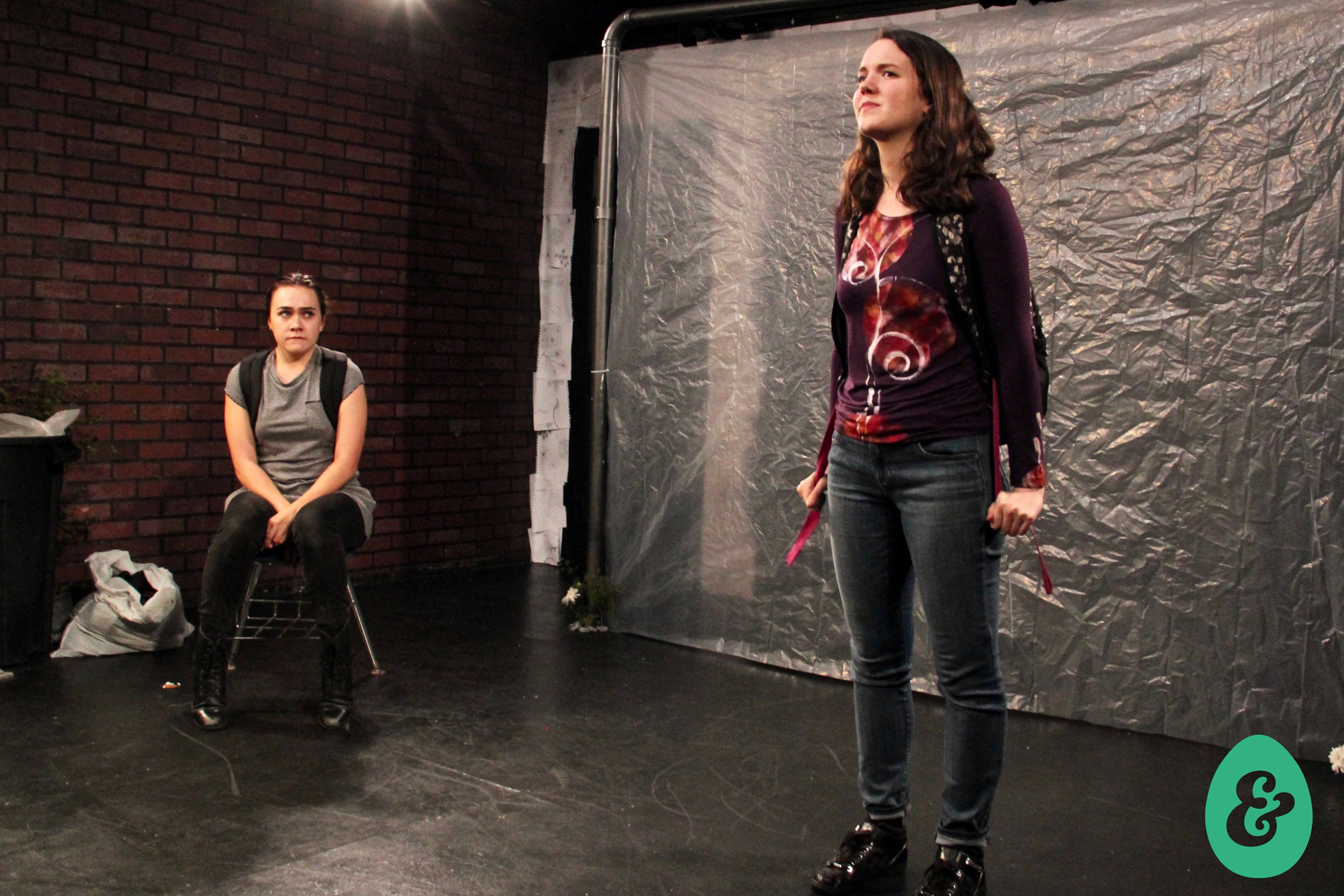  Bryn Dolan and Jesse O'Brien, set design by James Scarola, costumes by Jessica Crawford 