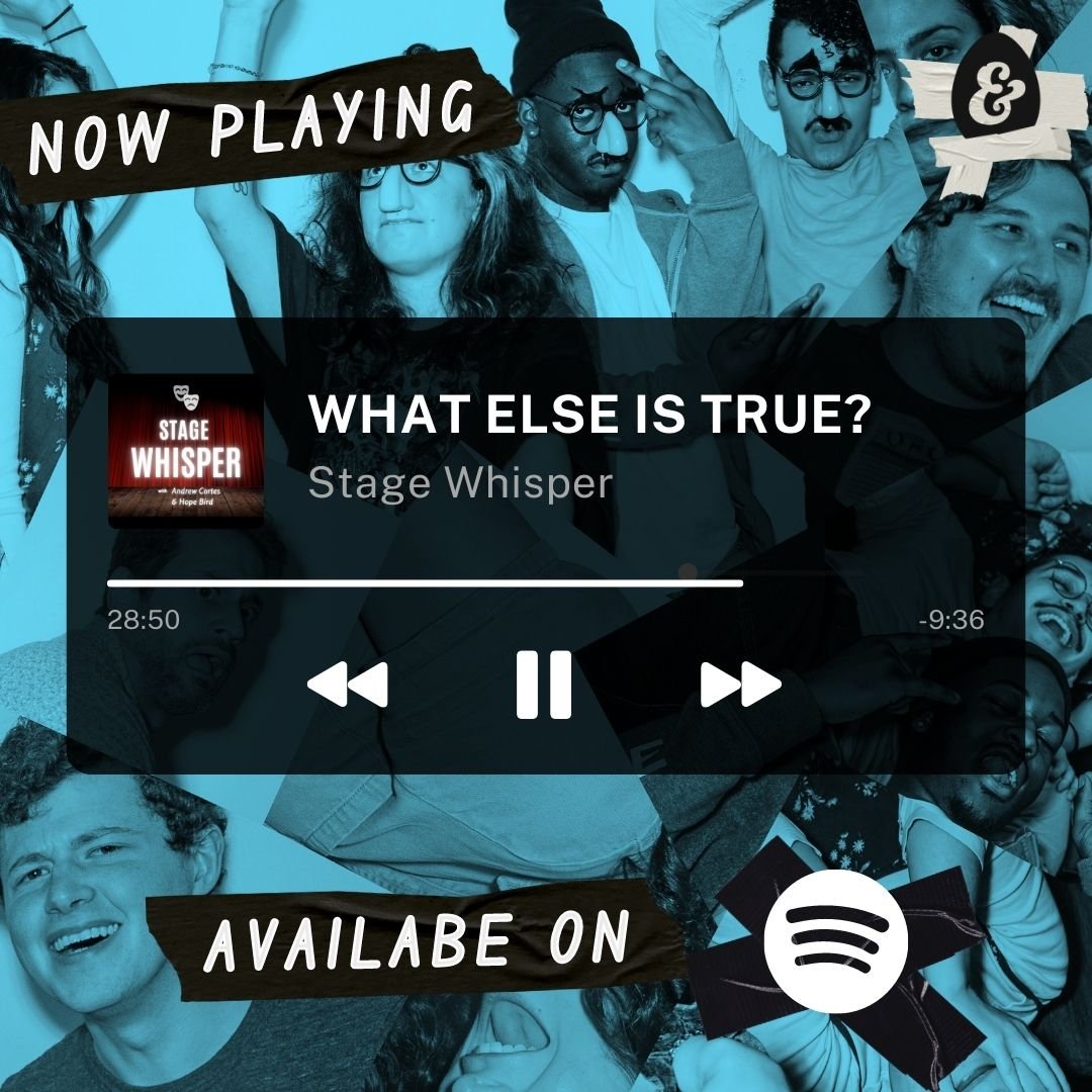 Stage Whisper Podcast Interview