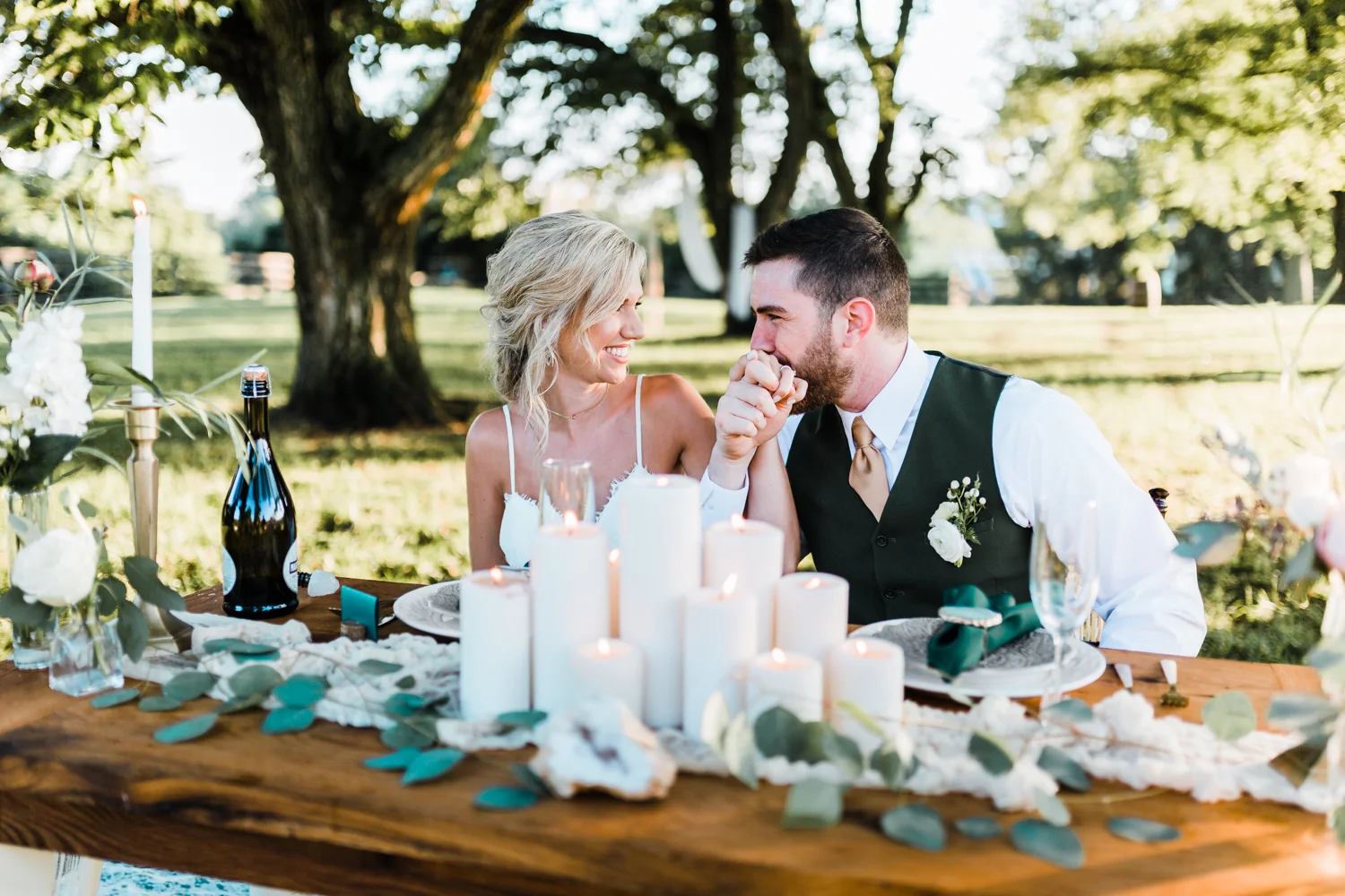 romantic wedding venues in maryland - bohemian wedding ideas - green weddings