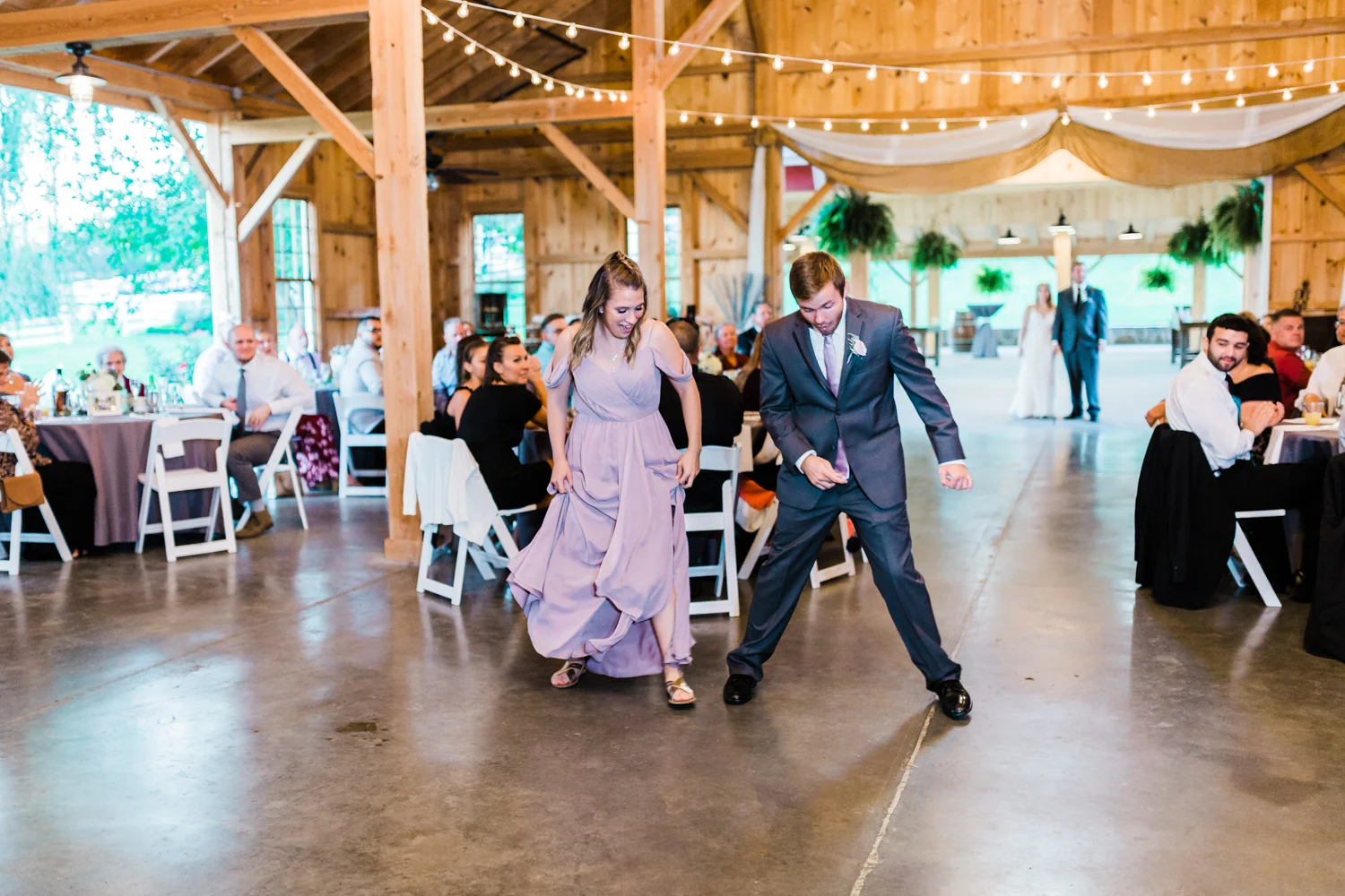 Bridal party sibling get introduced to reception - Top rated MD photographer