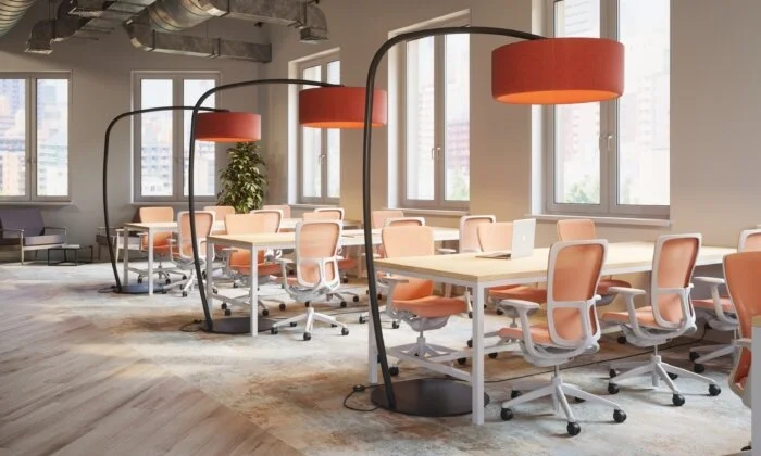 Introducing: BuzziJet Standing acoustic lamp