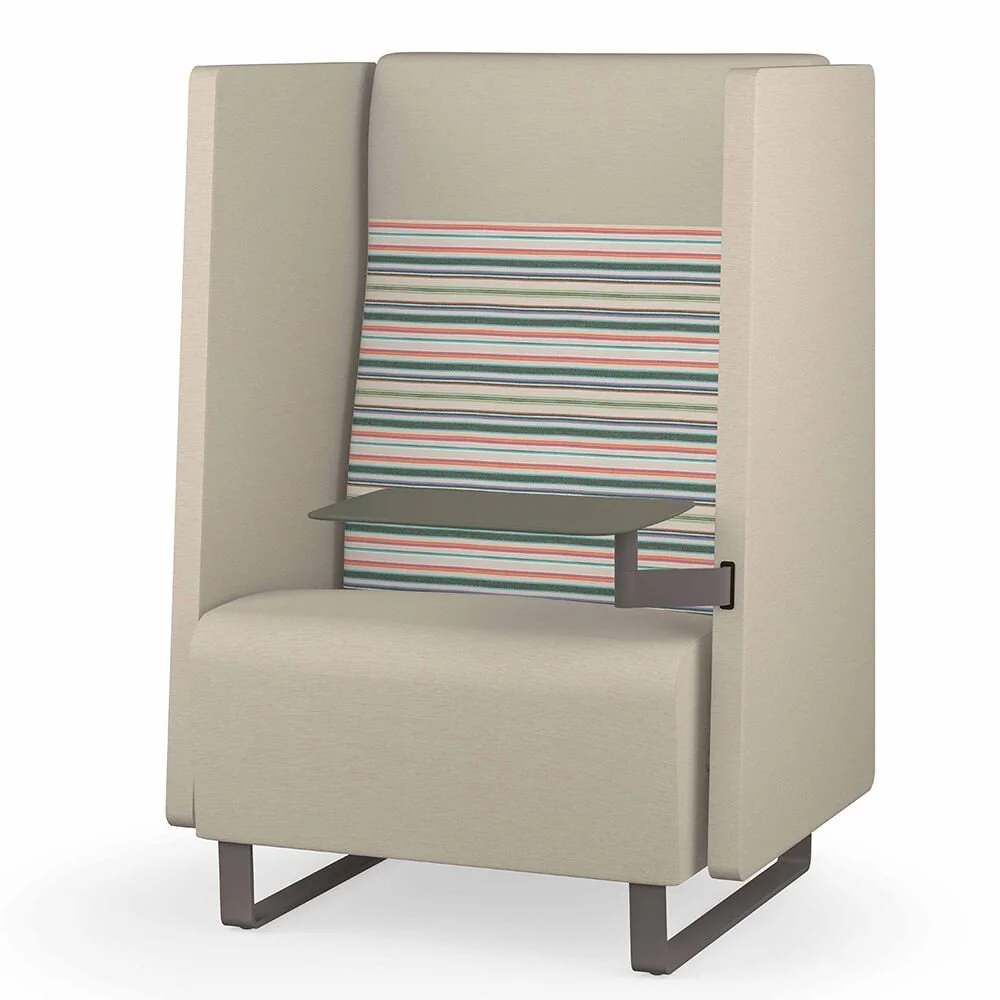 Integra Debuts New Divider Panel for Its High Back Coffee House Seating