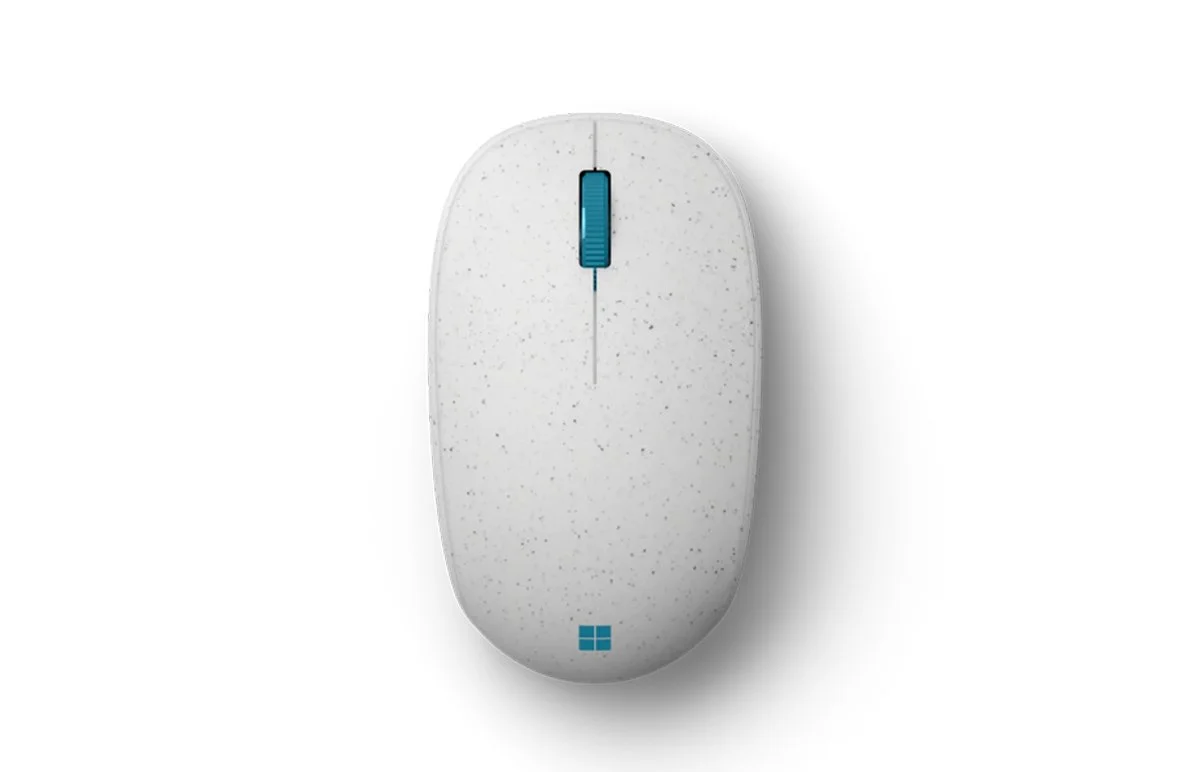 Microsoft Ocean Plastic Mouse Turns the Tide Against Plastic Waste