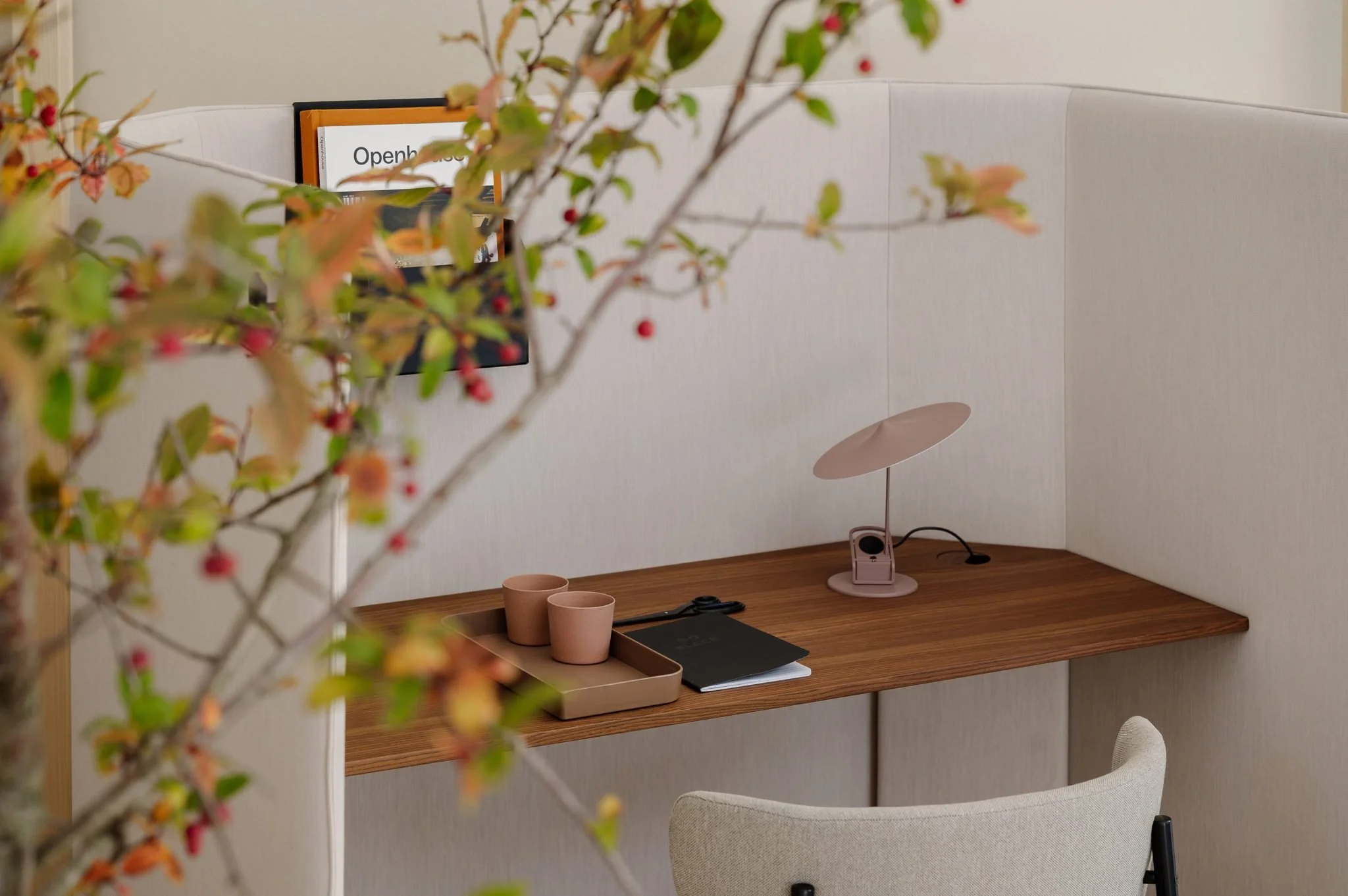 Federica Biasi designs Kokoro Working Box for Manerba