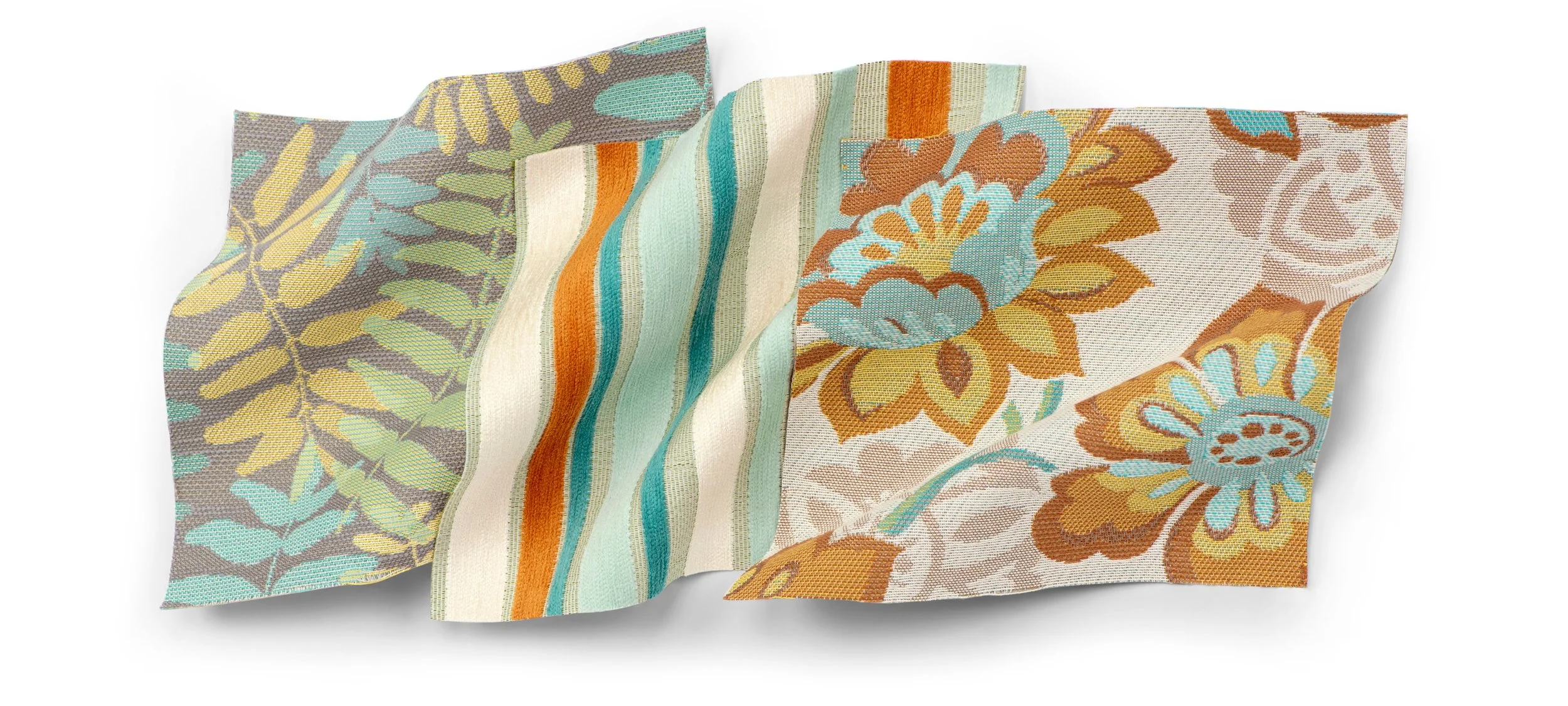 Botanica + Palmetto + Rio from Burch Fabrics