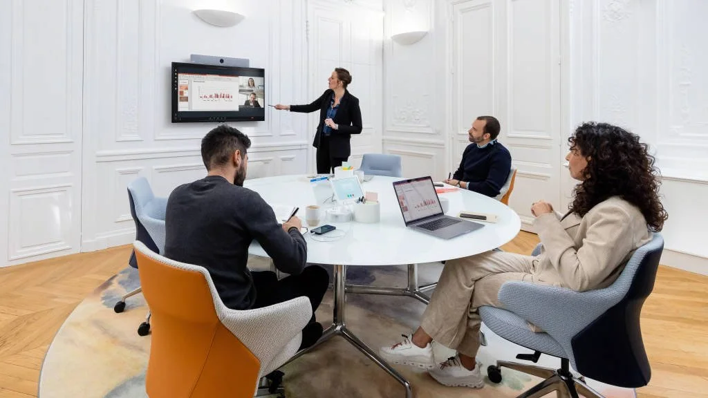 A New Hybrid Home in Paris - Steelcase Hybrid Work Case Study: Steelcase Paris