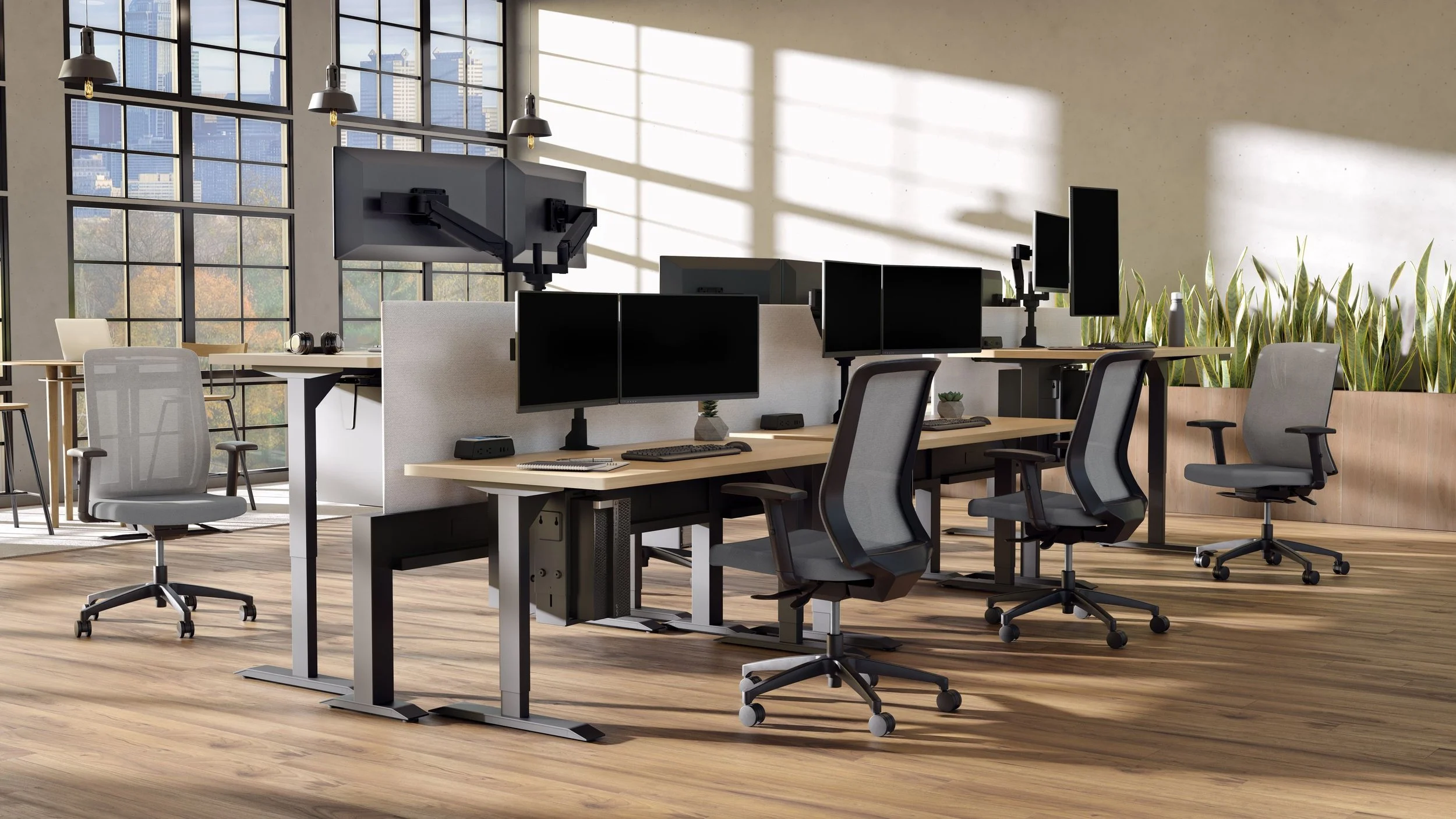 HAT Collective Introducing E2 Connex Monitor Arm at NeoCon 2022