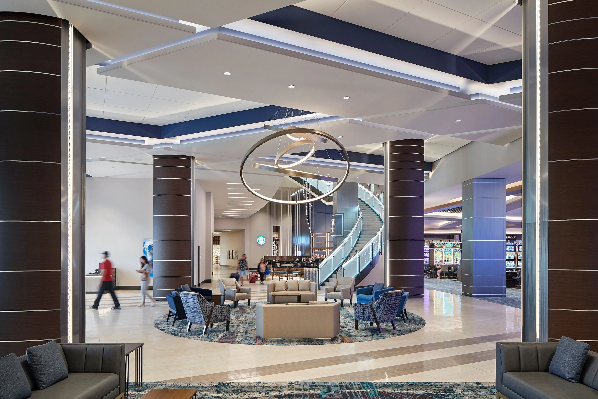 Expert Detailing Creates Stunning Architectural Features at the Choctaw Casino