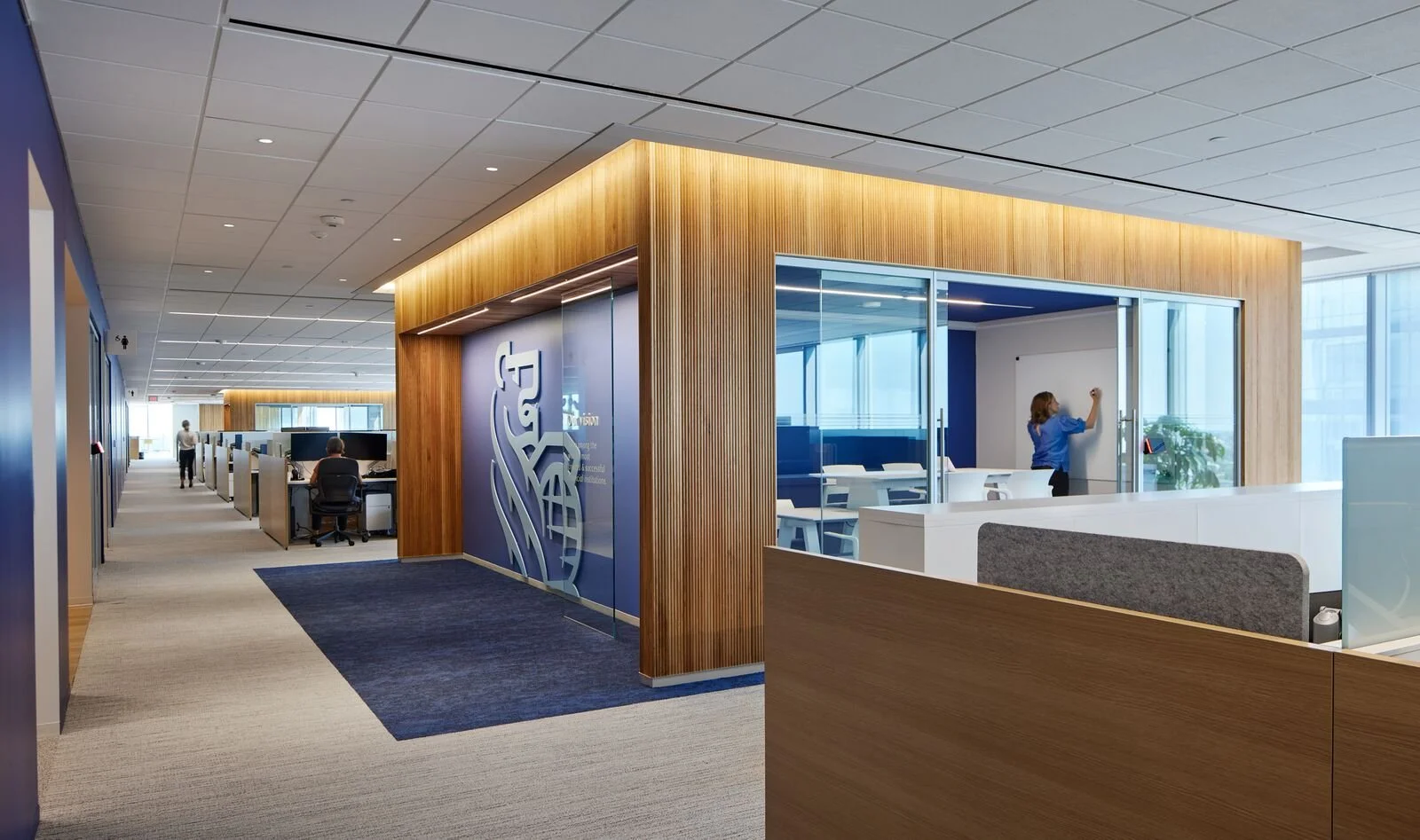 Tangram Partners With RBC Wealth Management Transforms Interior Tangram Partners With RBC Wealth Management Transforms Interior