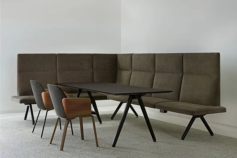EOOS’ new GSD furniture collection for Keilhauer offers adaptability made beautiful and provides workplace teams with a plethora of options for various collaboration scenarios