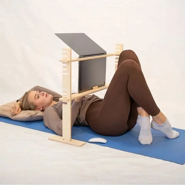 Lie Down Laptop Stand