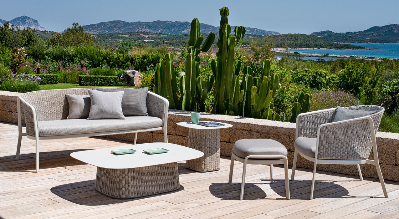 Introducing Carousel: an Outdoor/Indoor Furniture Collection that Reinterprets Woven Textures