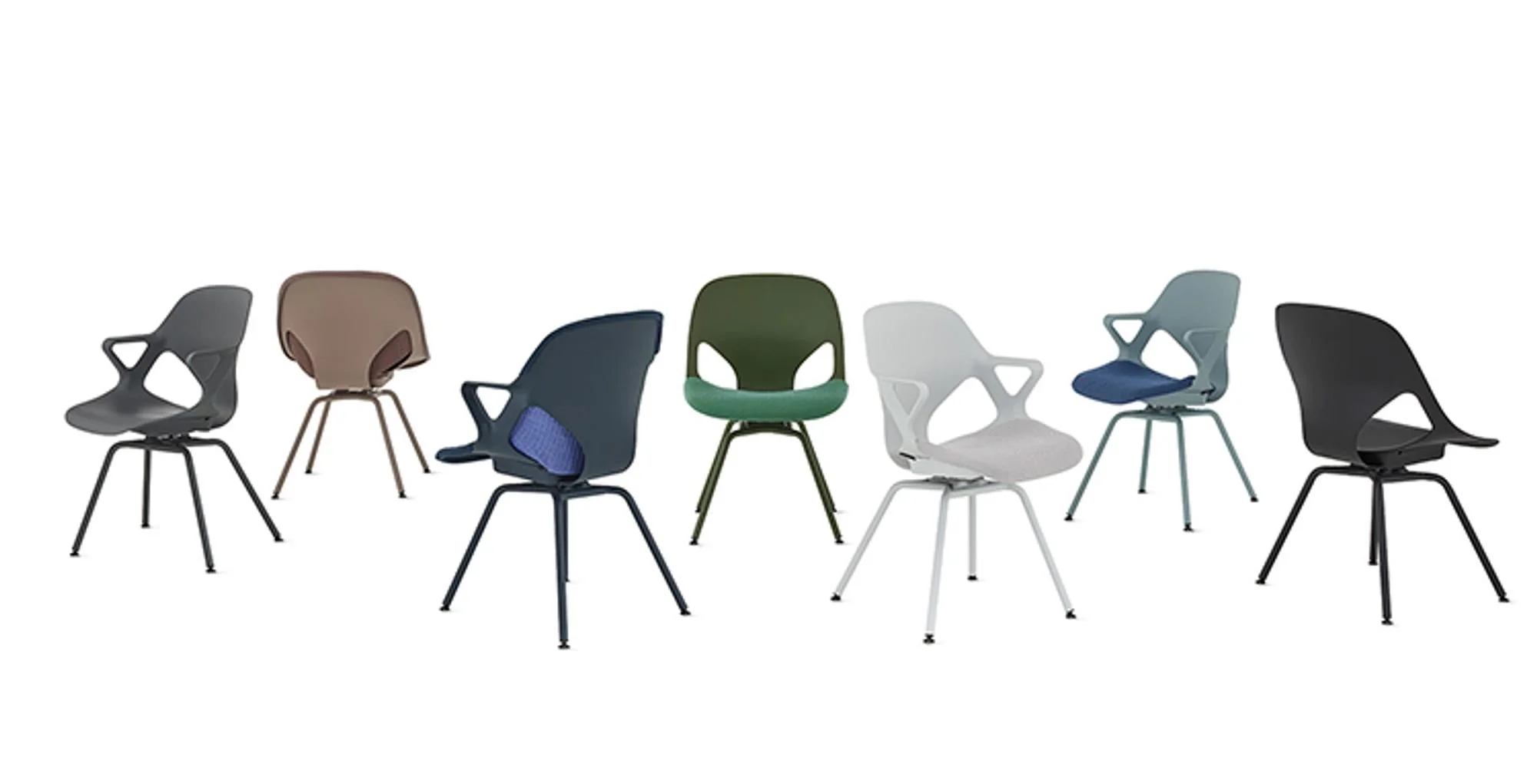 Herman Miller and Studio 7.5 introduce Zeph Side Chair to enliven and add comfort to shared workspaces