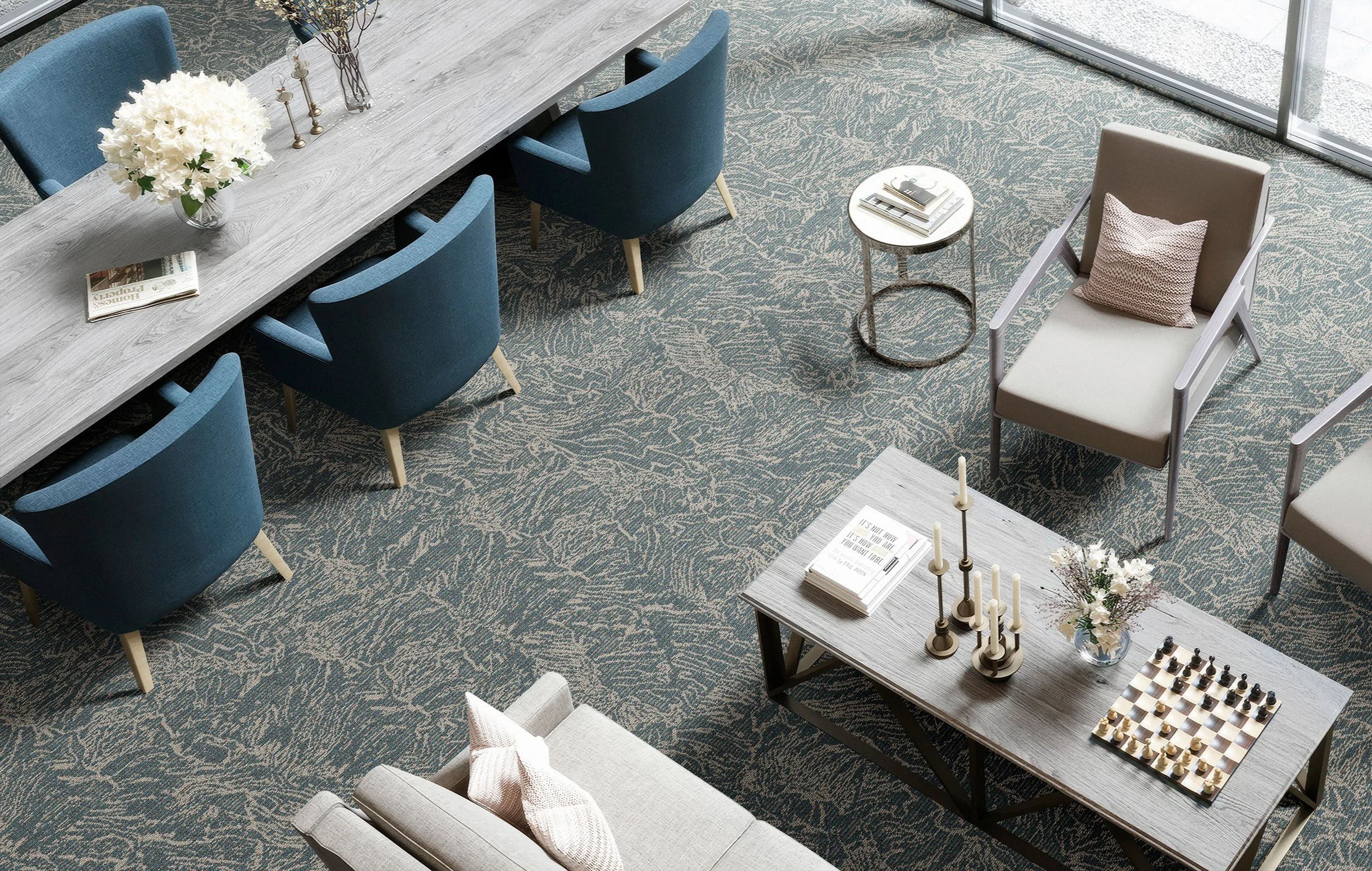 Shaw Contract Introduces Flourish: A Soft Surface Collection Inspired by Vibrant Aging, Designed for Connection
