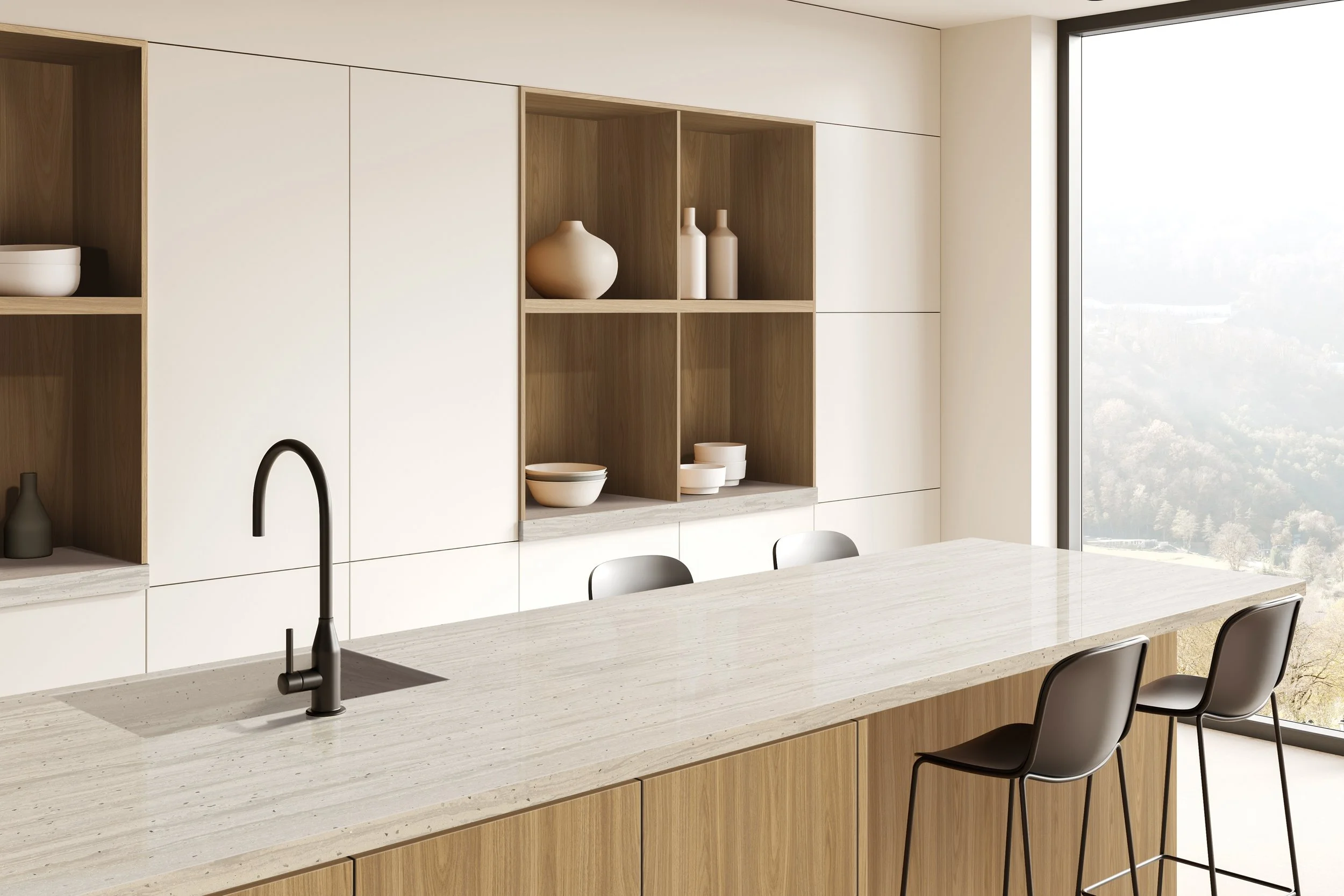 Wilsonart Solid Surface: A Versatile Design Tool for Today’s Seamless, Wellness-Driven Interiors
