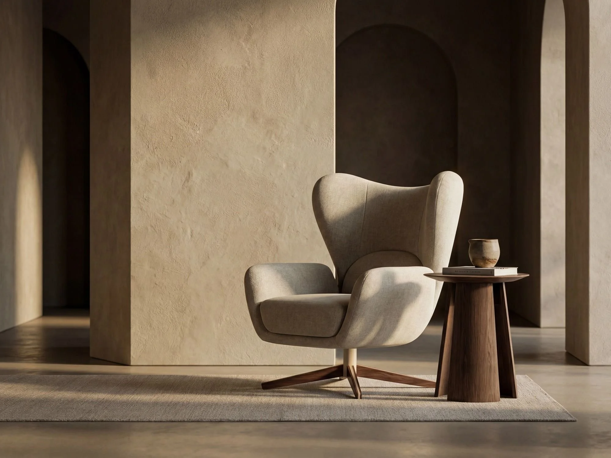DARRAN Furniture Expands Fion Wingback Collection with Distinctive New Swivel Base Options