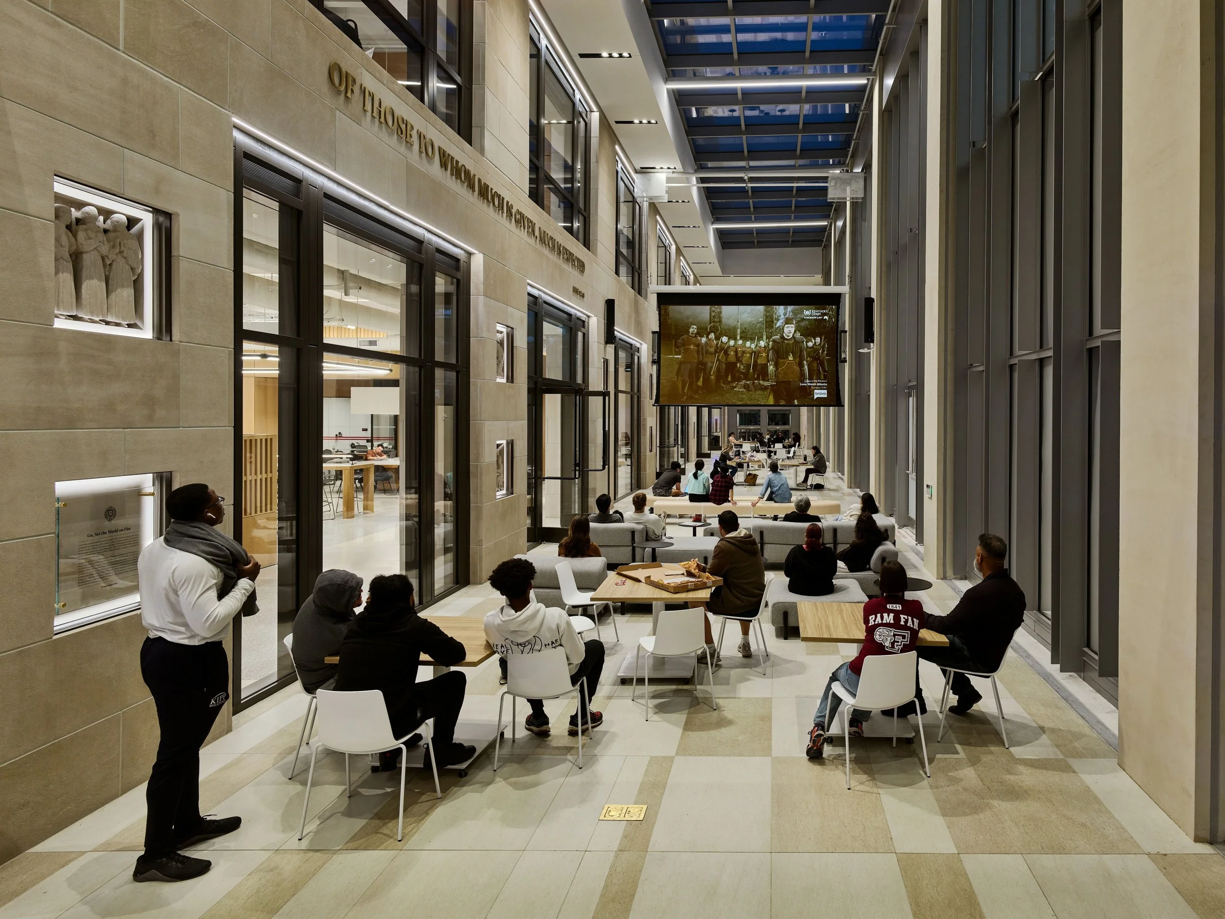 USAI Illuminates Fordham University's New Campus Hub