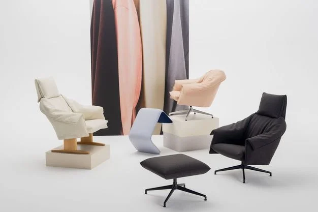 Vitra introduces Bascule lounge chair inspired by the comfort of a tailored jacket