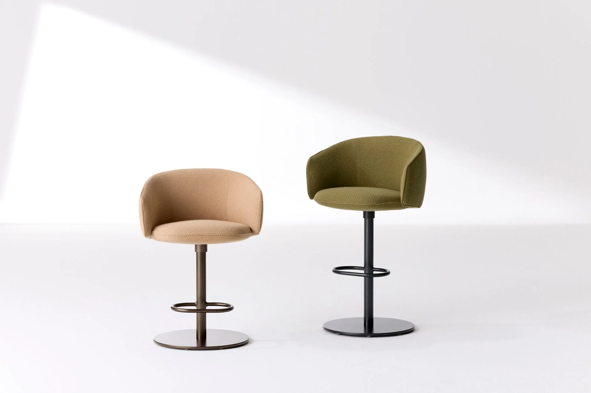 Allermuir Line Extension: Bastille Pedestal Stools