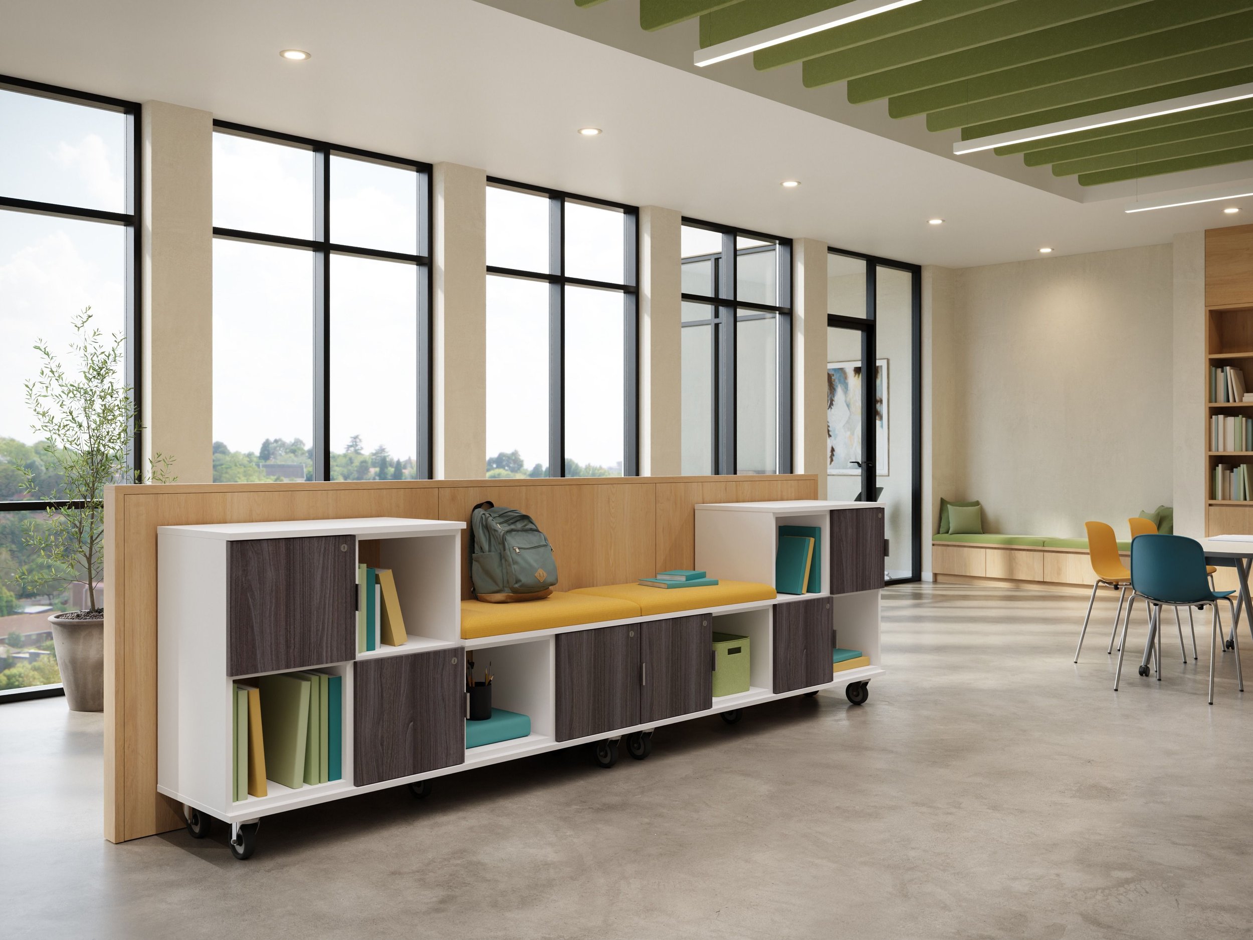Class Is in Session: DeskMakers Launches Education Collection with Orbit Mobile Storage and ERA Teacher’s Desk