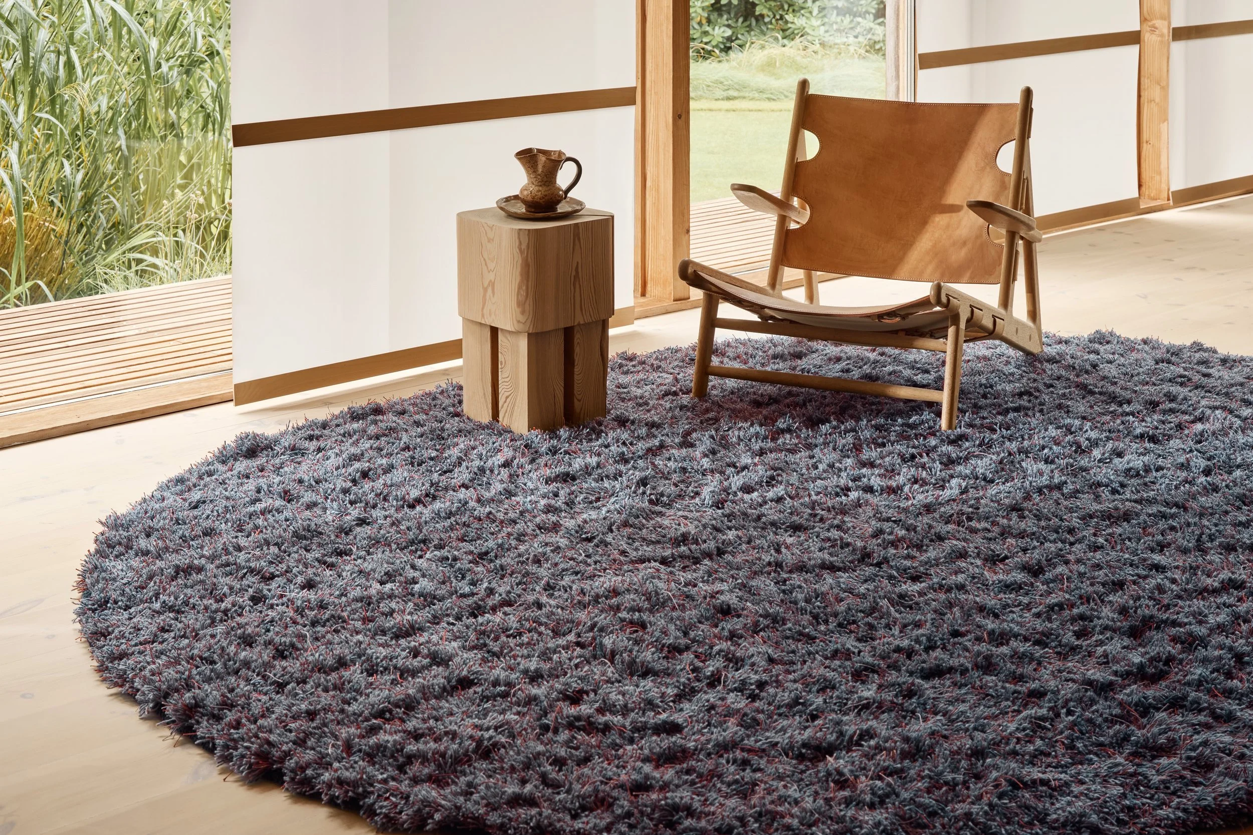 Kasthall Introduces Malm, A New Color-Way For Ålegræs, The Long-Pile Rug By Cecilie Manz From The Landskab Collection