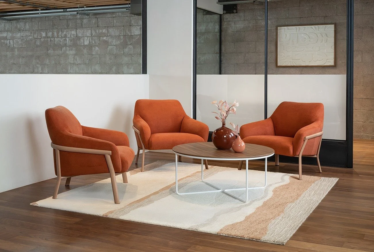 Talina Lounge by Arcadia Brings Structure Into Soft Focus