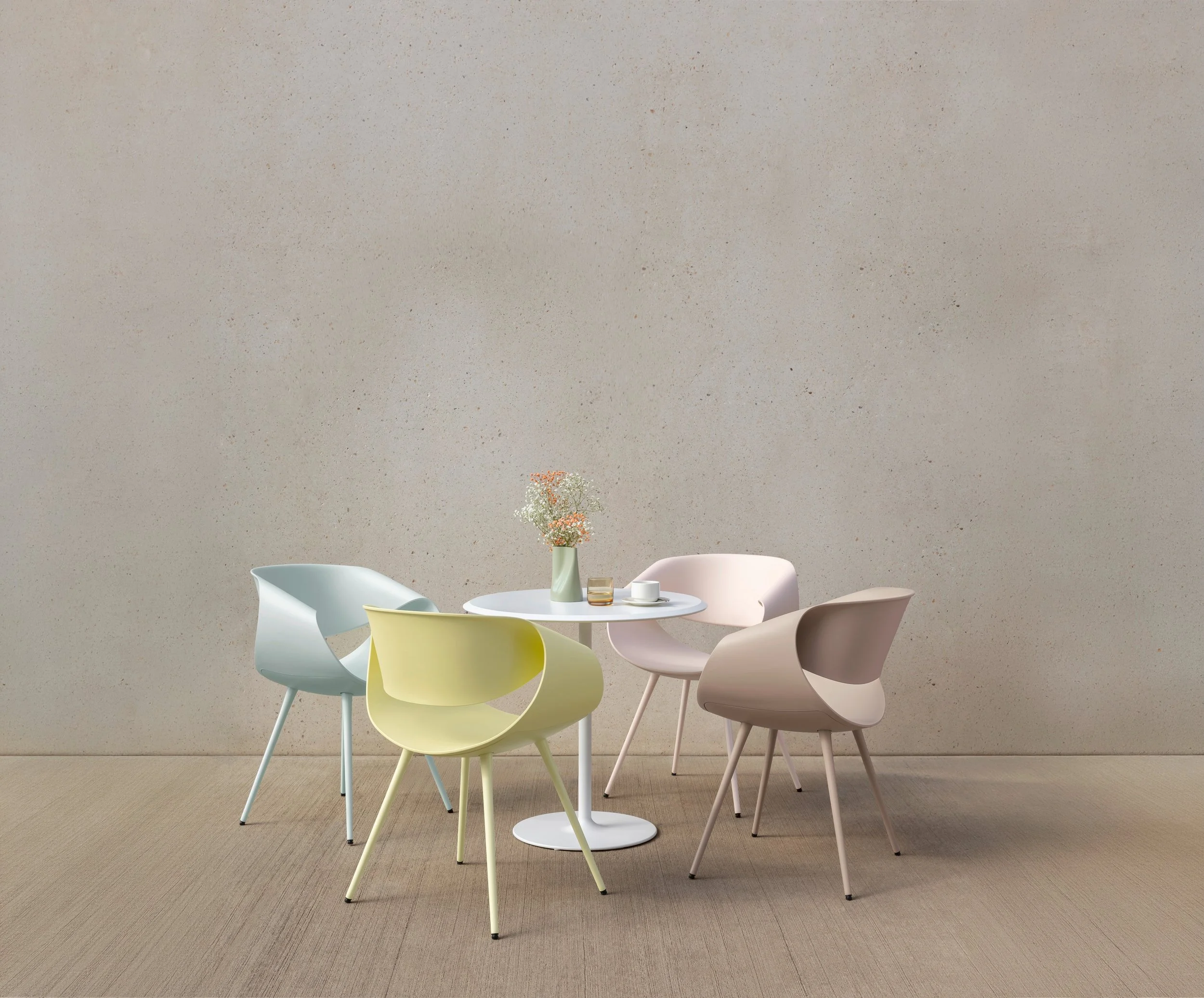 Dauphin Launches Sculptural Little Perillo ECO Chair 