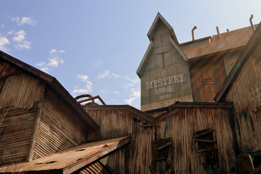  Mystery Mine is one of the most unique rides of its kind, filled with surprises. 