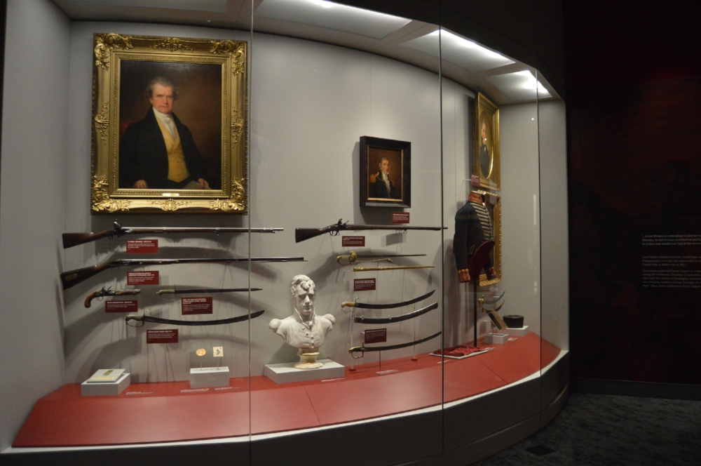  Early rifles on display at the Tennessee State Museum 