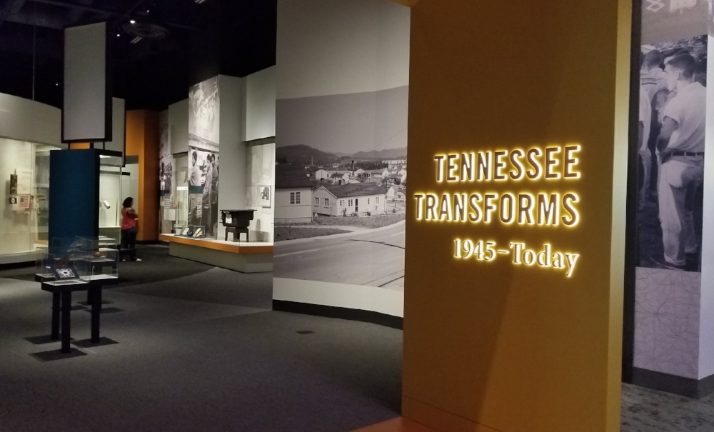  20th &amp; 21st Century exhibit space in the Tennessee State Museum 