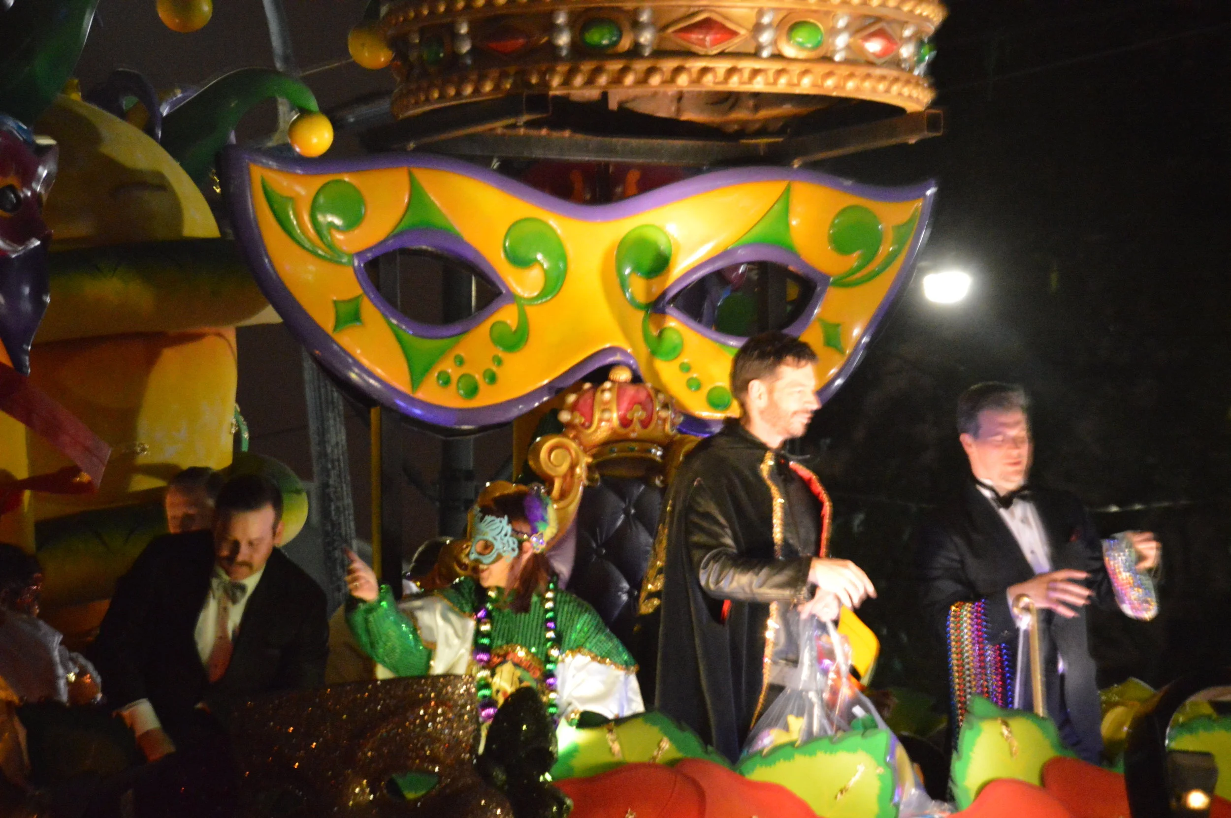 It's not  just the Mardi Gras you see on TV