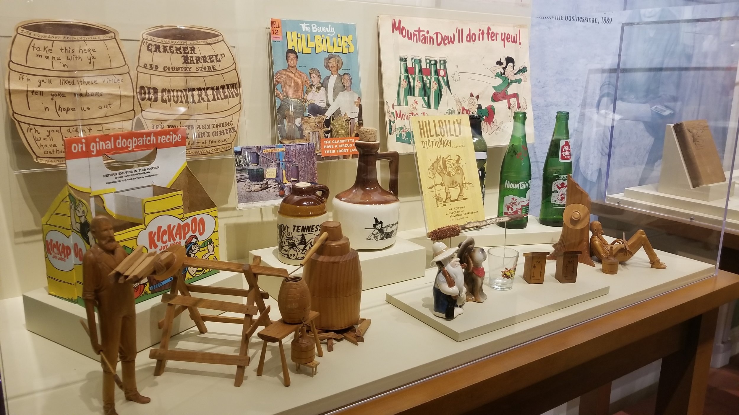 Hillbilly Exhibit at the ETHC