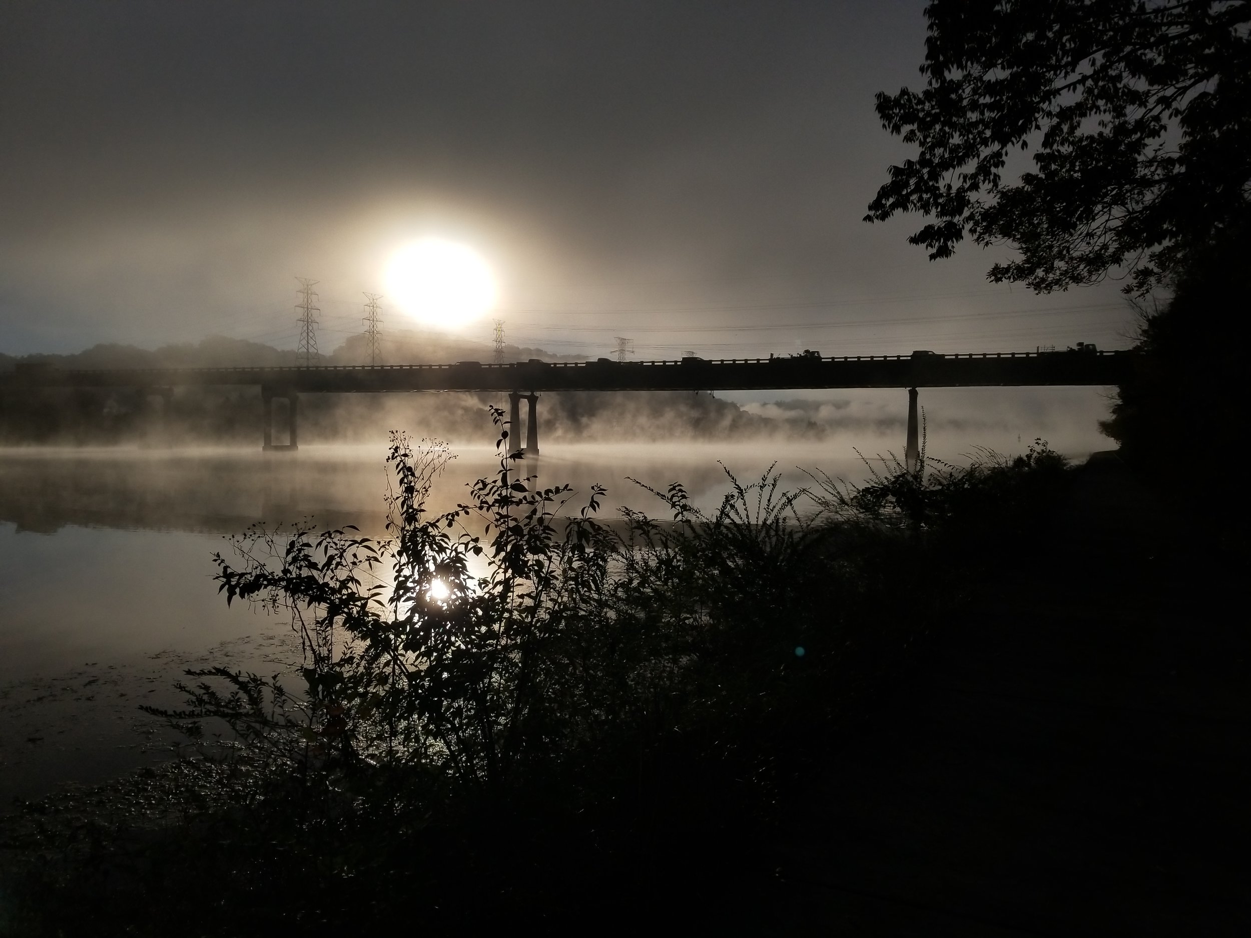 Sunrise at Melton Hill Lake Park