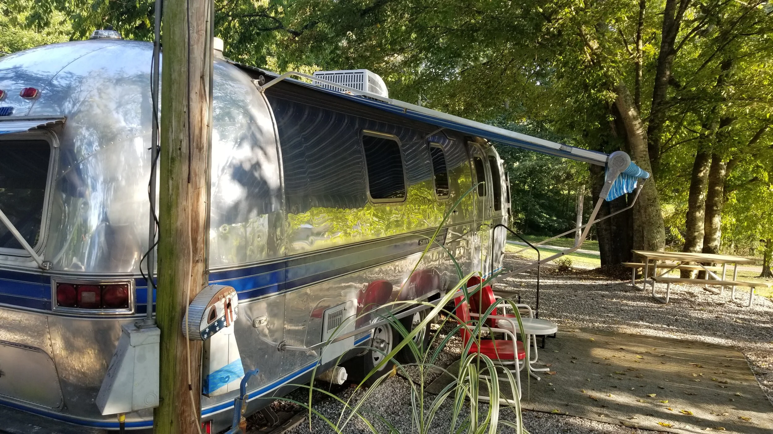 Each Airstream at Wildwood Resort is named after a Country Music Legend.