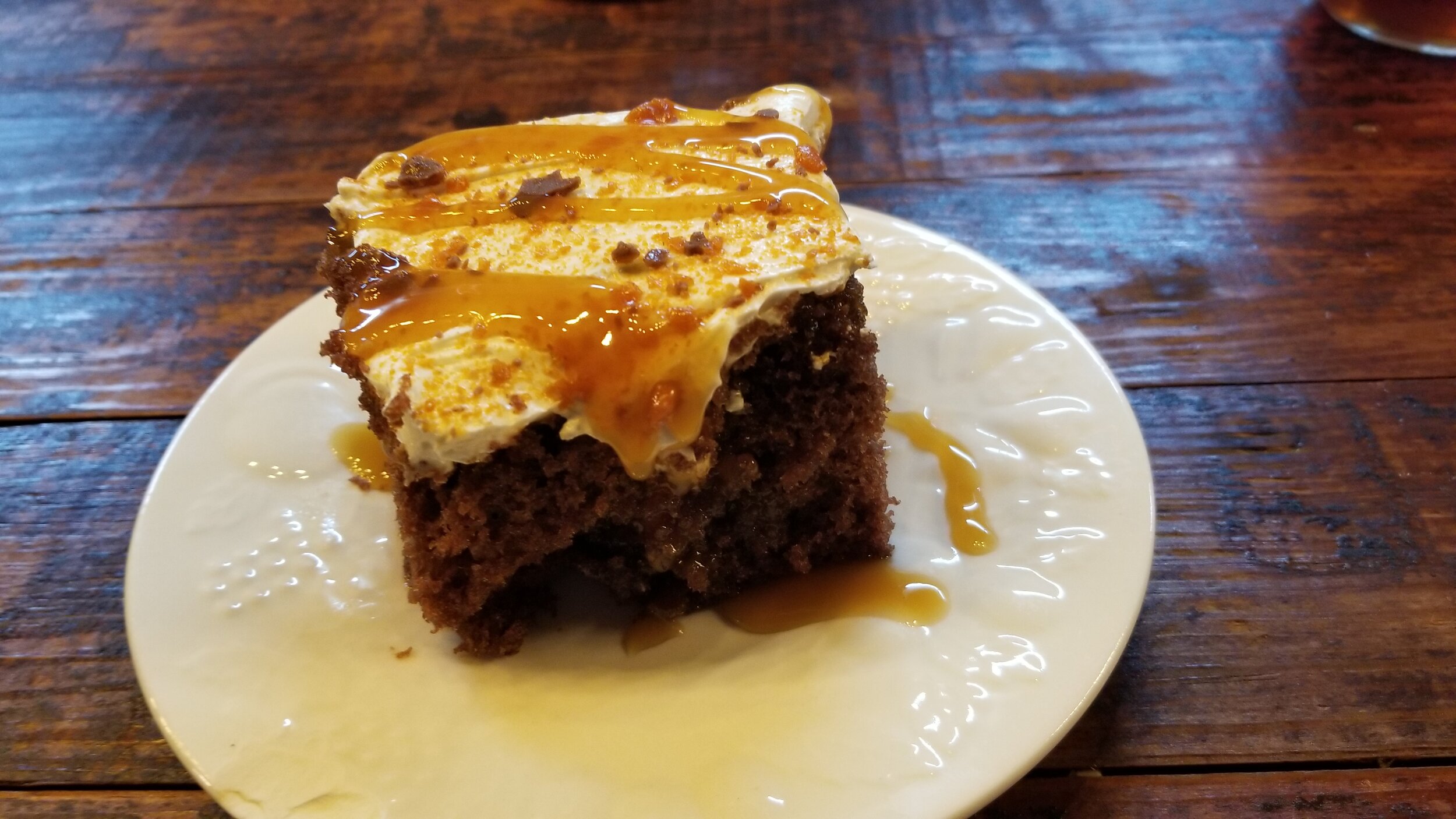 Butterfinger cake at 1806 General Store