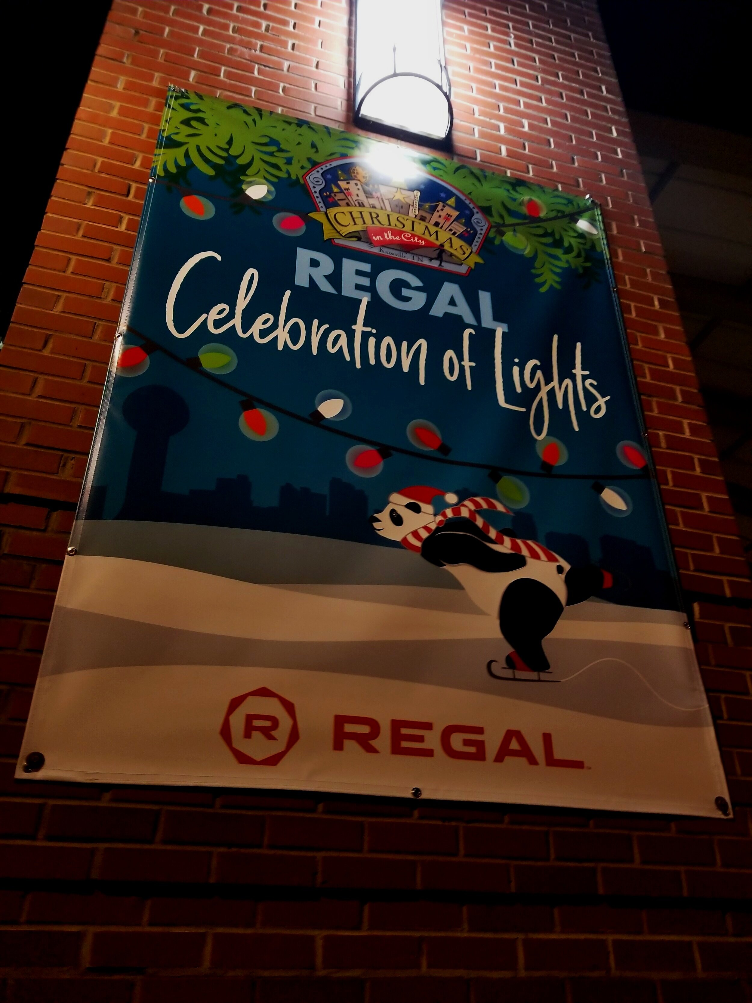 Regal Celebration of Lights Banner