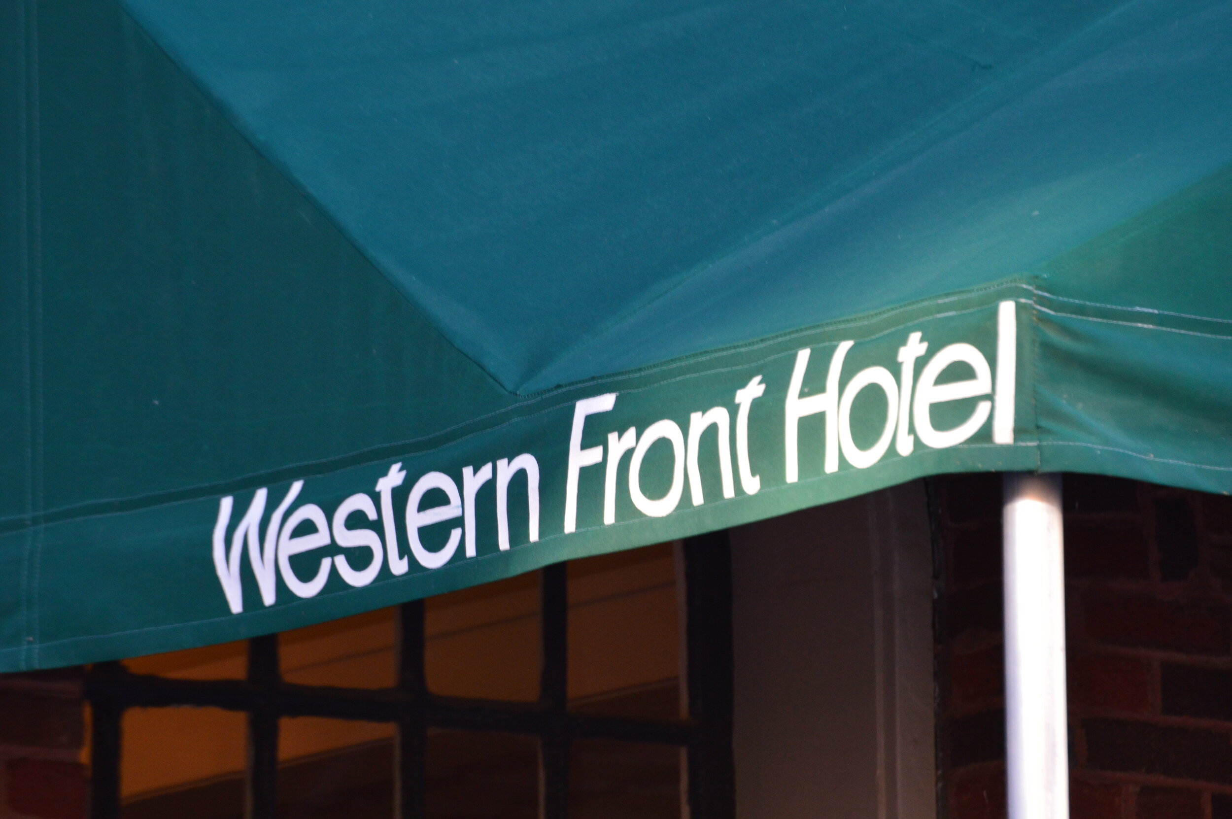 Main Street Entrance at Western Front Hotel St Paul Virginia