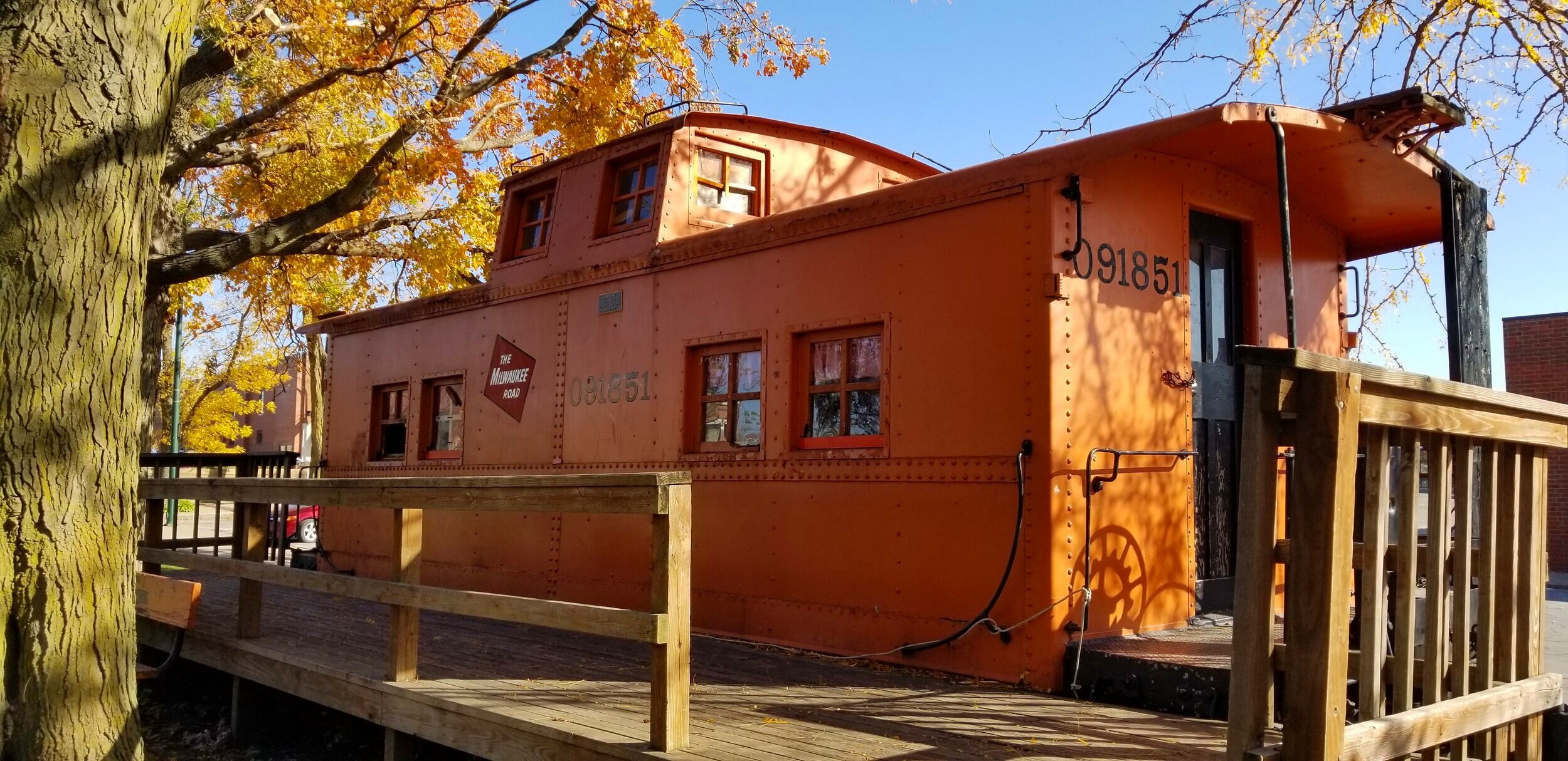 Caboose in City Park